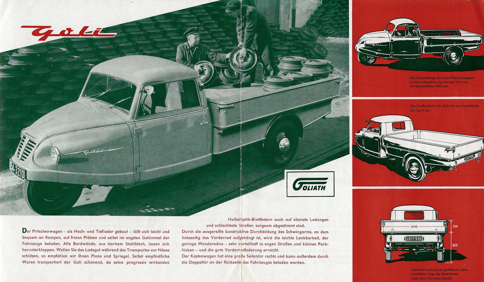 1955 Goliath brochure