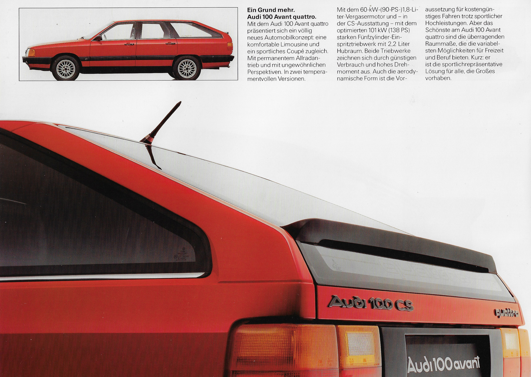 Audi Quattro Frontscheiben-Aufkleber - sportliches Design