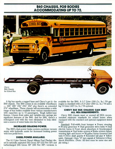 Chevrolet Bus Chassis