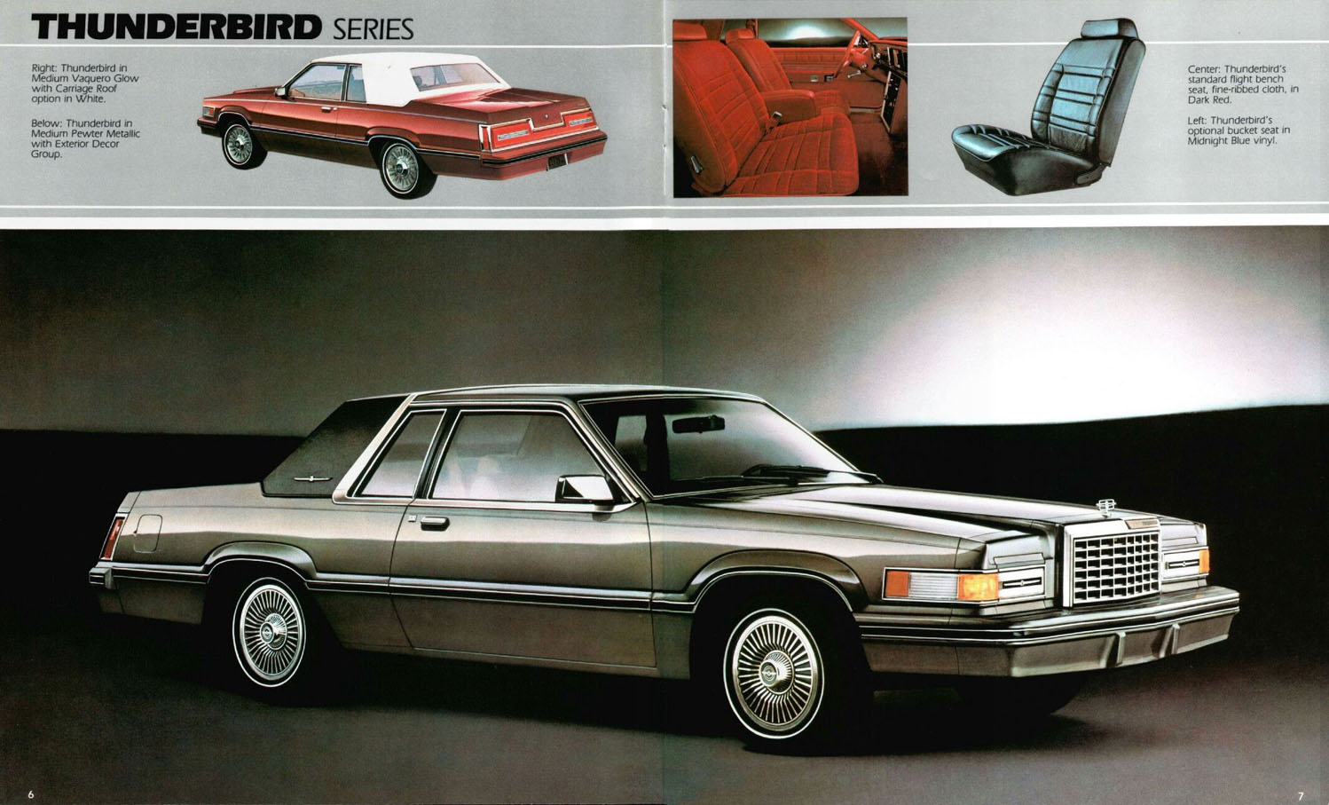 82 T-BIRD SALES CATALOG 1982 FORD THUNDERBIRD LARGE 16-Page SHOWROOM BROCHURE 