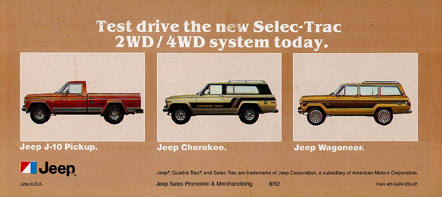 1982 Jeep Selec-Trac