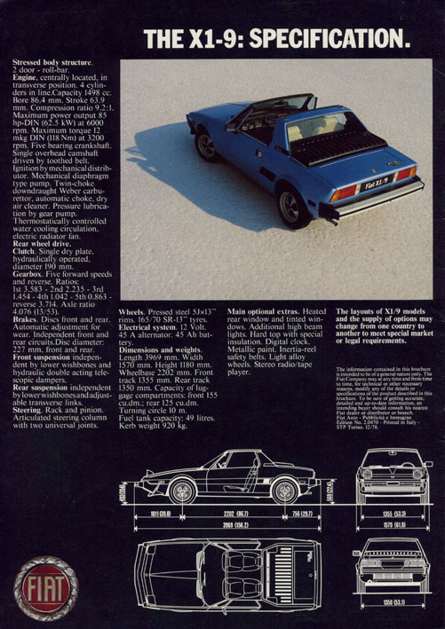 Fiat X1-9