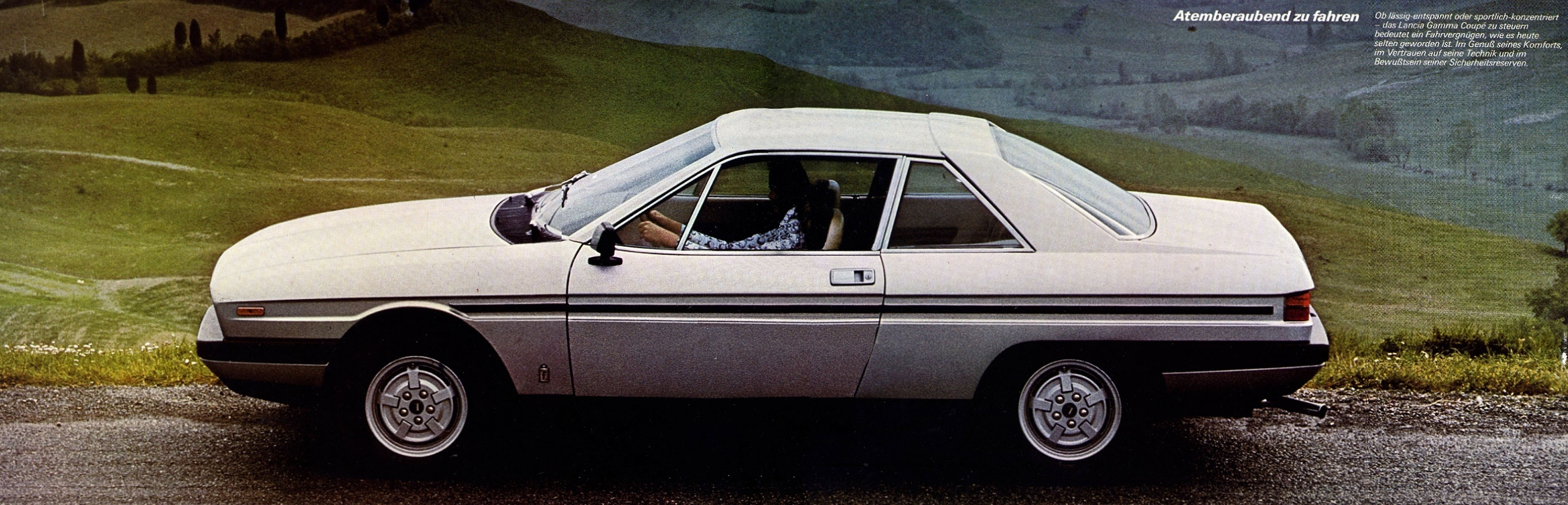 1977 Lancia Gamma Coupé.