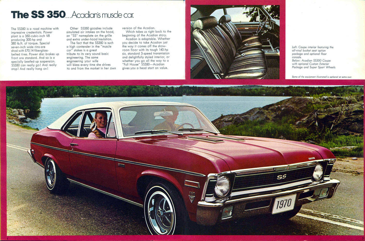 Image result for 1970 Acadian SS brochure