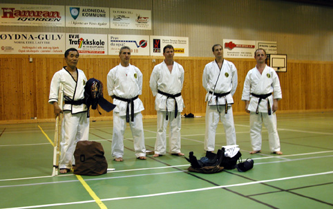 Sensei T. Watanabe visiting Kristiansand 2004