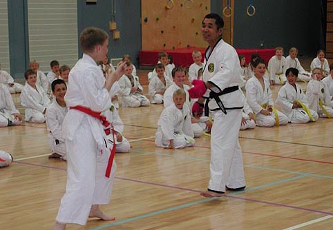 Sensei T. Watanabe visiting Kristiansand 2002