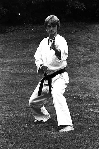 Summer of 1984 / Just got my 1st dan (sho-dan) black belt