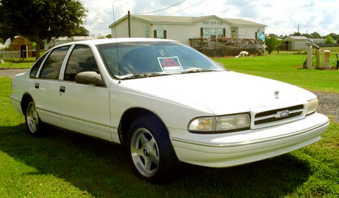Chevrolet Caprice Police Package. 1995 Chevrolet Caprice Police