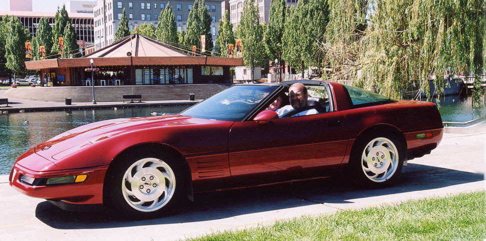 This car is number 325 of 325 Color code 75u Dark Red Metallic Corvettes 