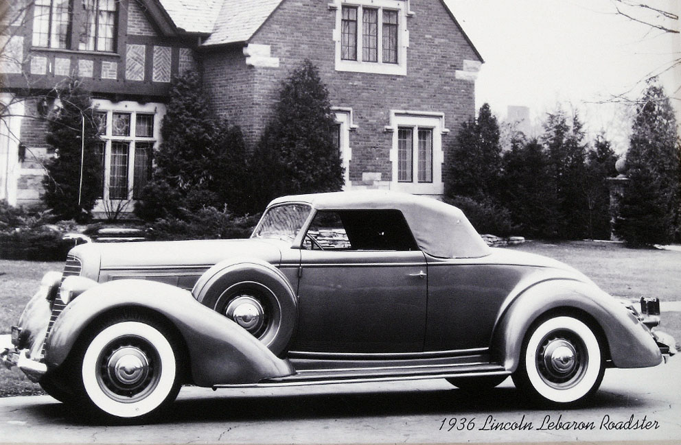 1936 Lincoln Lebaron Roadster