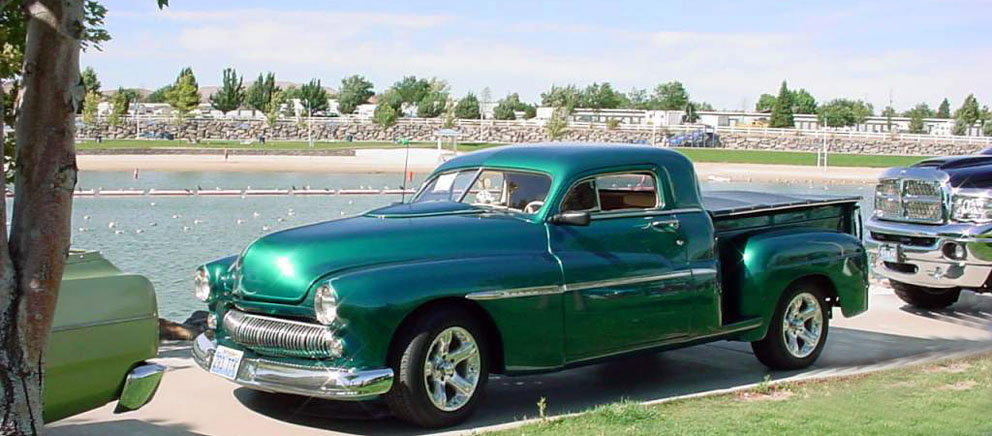 Custom built 1949 Mercury pickup Belongs to a friend