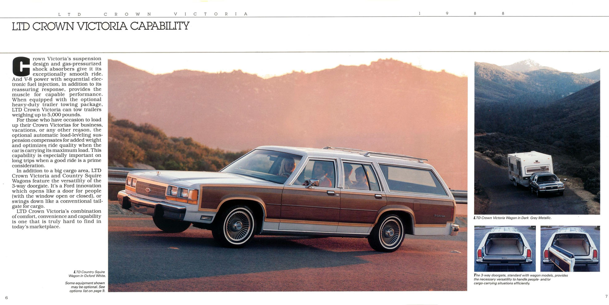 1985 Ford ltd country squire station wagon #1