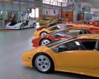 2000 Lamborghini Diablo 6.0 at assembly plant