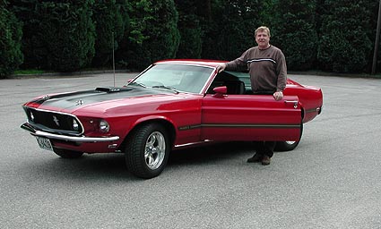 1969 Ford Mustang Sportsroof 428 Cobra Jet